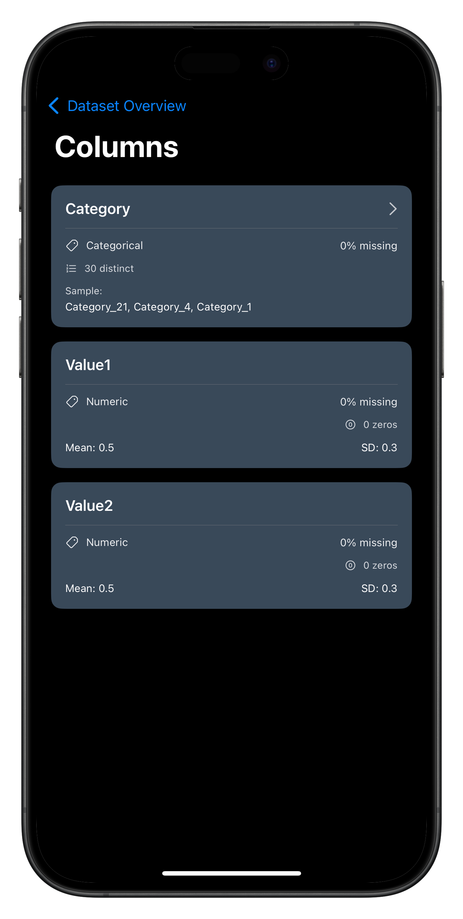 Filtering data